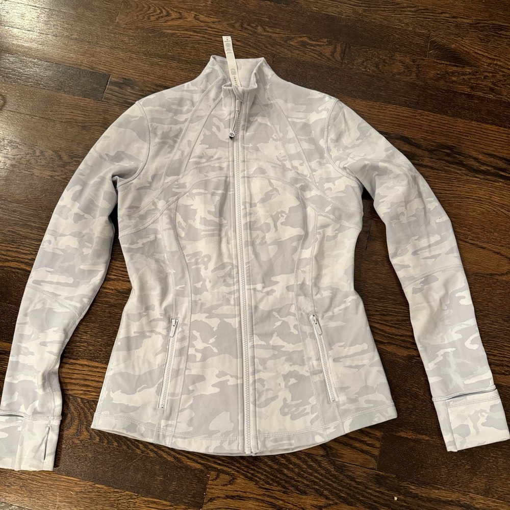 Lululemon Define Jacket White Camo